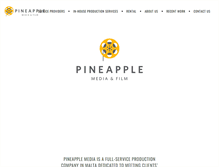 Tablet Screenshot of pineapplemediamalta.com
